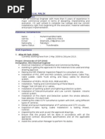 Electrical Engineer CV (M Bilal M)