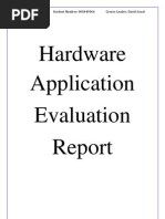 Download Hardware Application Evaluation Report by Sylvanus Jenkins  SN16366360 doc pdf