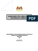 1997-Guidelines For Labelling of Hazardous Chemicals (1997)