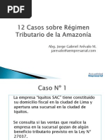 EXONERACIÓN DEL IGV EN LA AMAZONÍA