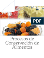 Quinto Semestre - Procesos de Conservacion de Alimentos - Colegio de Bachilleres Del Estado de Sonora