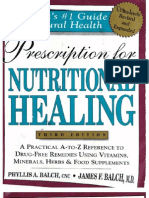 Prescription For Nutritional Healing