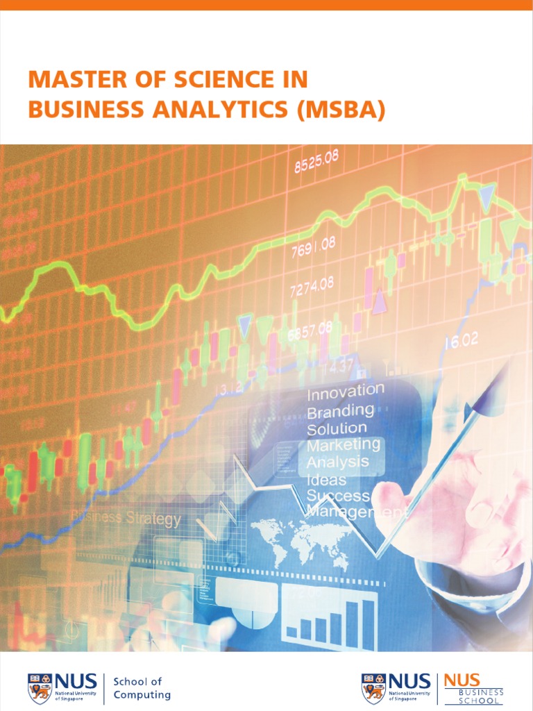 NUS Master of Science in Business Analytics | PDF | Analytics | Big Data