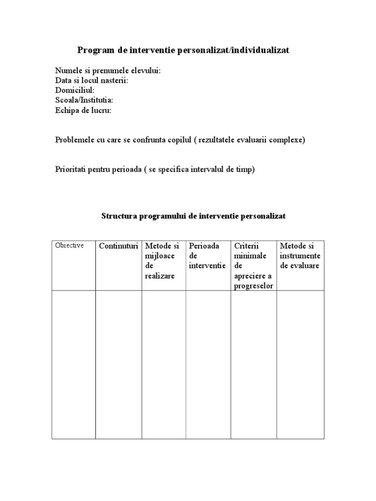 PIP Model | PDF