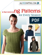 15 Free Cute Knitting Patterns For Every Season