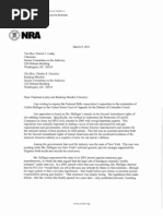 NRA Letter
