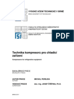 Technika Kompresoru Pro Chladici Zarizeni-Perejda