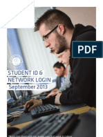 Student Id and Network Book Single 2013