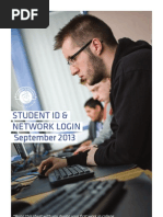 Student Id and Network Book Single 2013