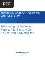 Download Reforming Americas Criminal Justice System Refocusing on Delivering Results Aligning with Our Values and Reducing the Burden on Taxpayers by corybooker SN163687092 doc pdf