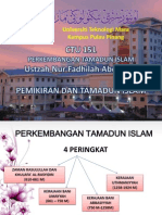Perkembangan Tamadun Islam