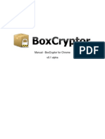 BoxCryptor For Chrome v01 Manual