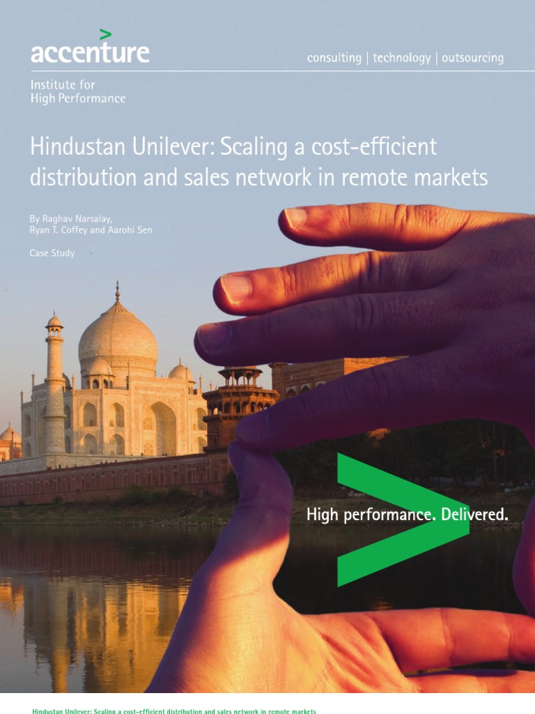 Unilever Case Study Final Pdf