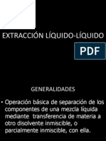 EXTRACCIÓN LÍQUIDO-LÍQUIDO - Clase 1-2