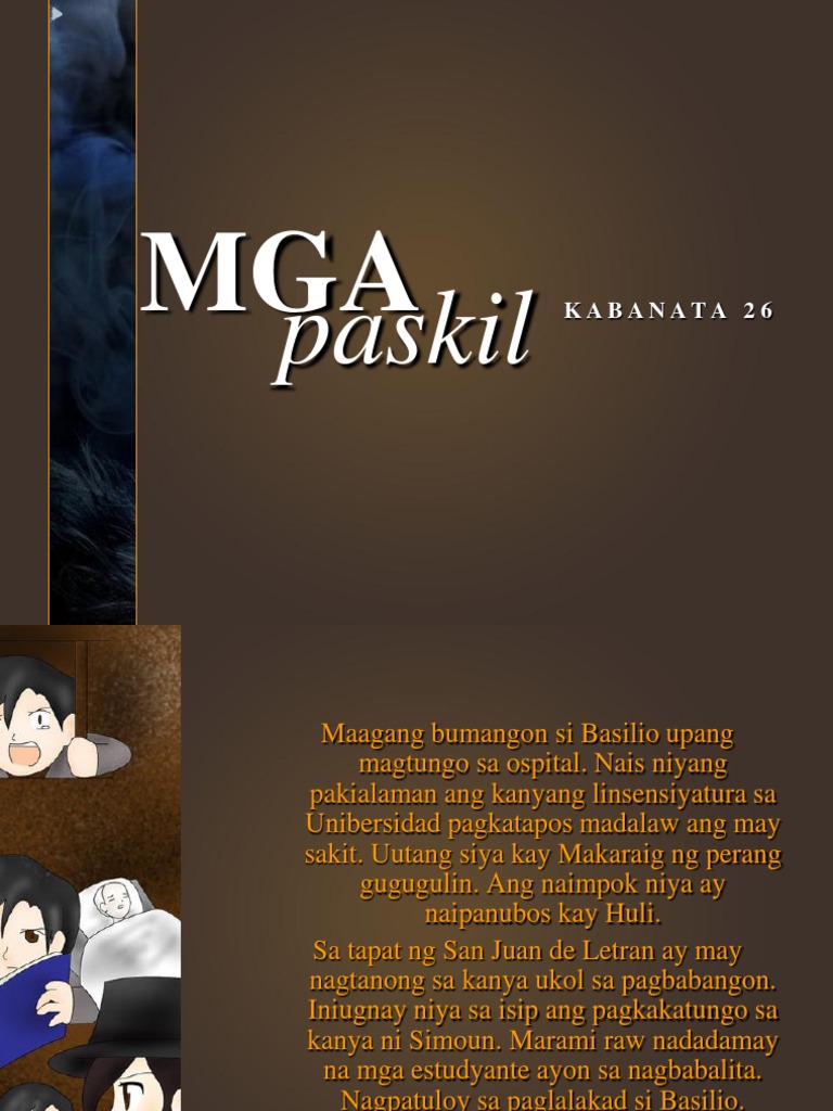 Mga Paskil | PDF