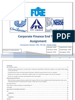 Corporate Finance Valuation