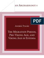 The Migration Period, Pre-Viking Age, and Viking Age in Estonia