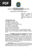 Resolucao CD 10 2013