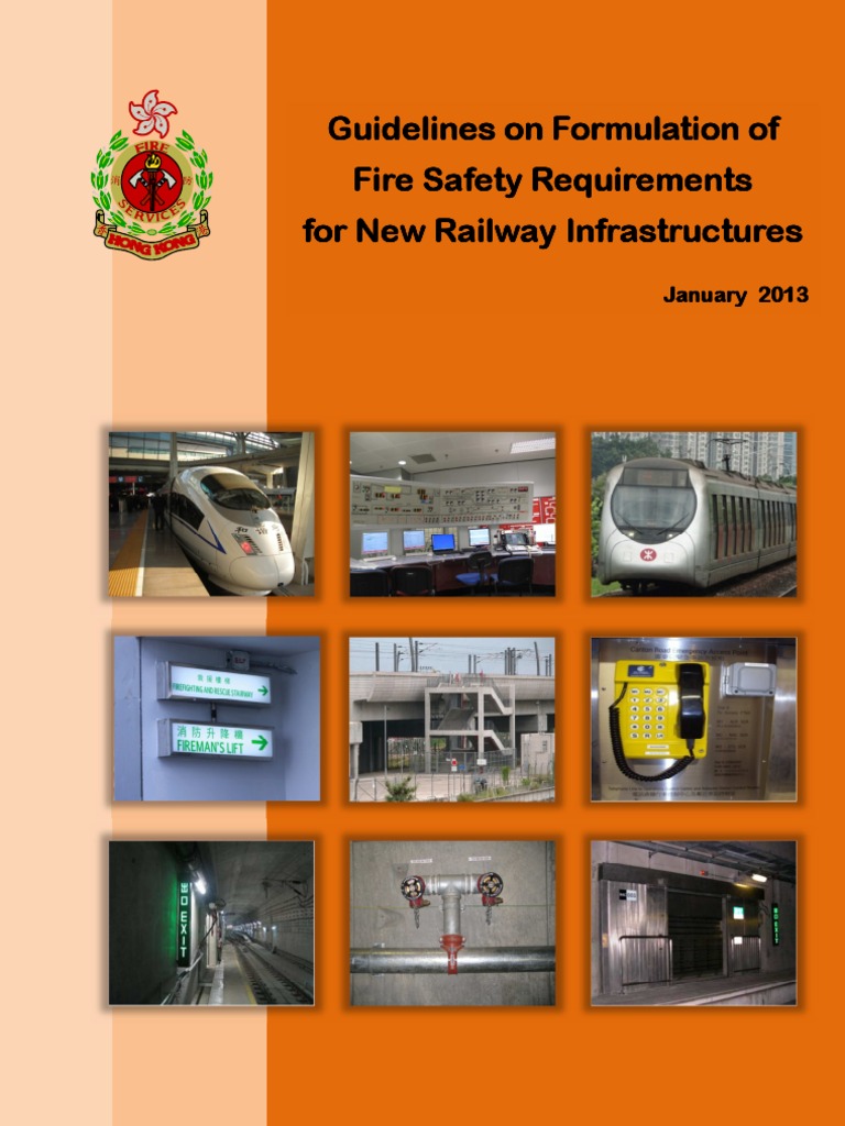 Guidelines For New Railway PDF Fire Safety Safety