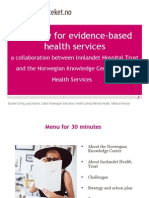 Strategy For Evidencebased Health Services 1220793142612657 9