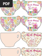 Convite - Chá da Amizade 1