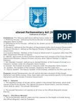 Eisrael Parliamentary Act 06-09