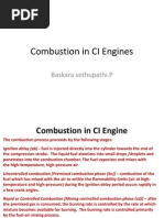 Combustion in CI Engines