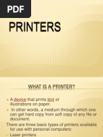 PRINTERS