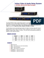 High-Def Video Audio Delay System