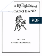 2013-2014 Band Handbook