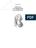 DELEUZE, Gilles. Espinosa e o Problema da Expressão