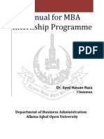Manual for Aiou Project