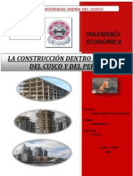 Construccion PBI Del Cusco