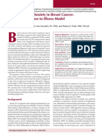 The Sequelae of Anxiety in Breast Cancer: A Human Response To Illness Model