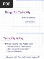 Design For Testability