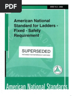 ANSI A14.3-2002 Standards For Ladders