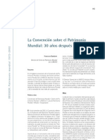 La convención sobre el patrimonio mundial 30 años después