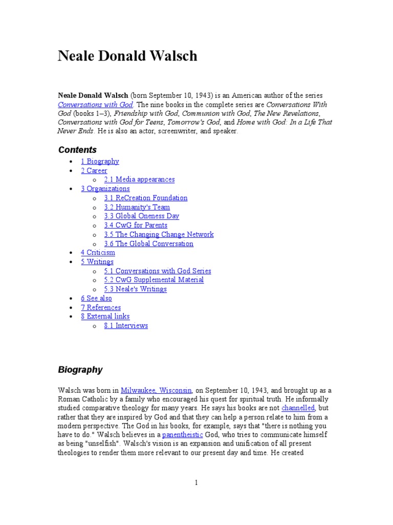 Get Neale Donald Walsch Nancy Images