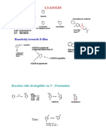 1,3-AZOLES: Reactivity Towards E-Files