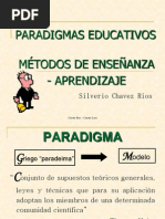 PARADIGMAS EDUCATIVOS
