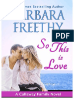 So This Is Love - Barbara Freethy