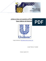 Proceso ECR Caso -Unilever-Agost 2013