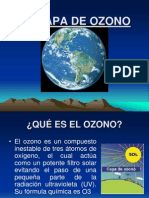 La Capa Ozono en Peligro