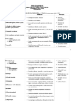 Planejamento de Lingua Portuguesa - 5o Ano 2013