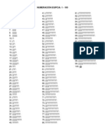 Numeración Egipcia