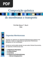 Membranas e Transporte