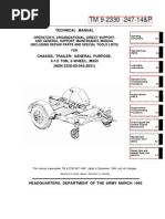 TM 9-2330-231-14P M332 Ammo Trailer | PDF | Trailer (Vehicle