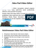 Tutorial Video Pad Video Editor