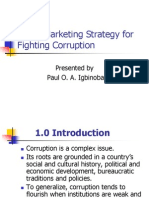 Social Marketing Strategy For Fighting Corruption
