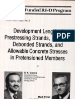 Development Length of Prestressing Strands (PCI)